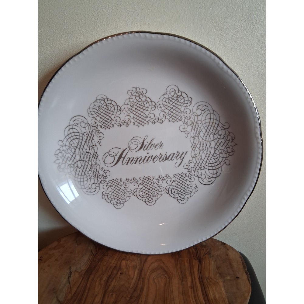 House of Goebel Silver Anniversary Plate Audrey Walters Bavaria Germany 25th